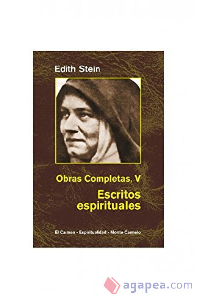 Ediht Stein. Obras Completas V