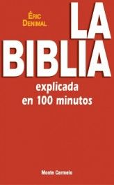 Portada de La Biblia explicada en 100 minutos