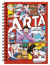 Portada de Arta Game - Agenda escolar 2024-2025: Con pasatiempos para niños y niñas, de Arta Game