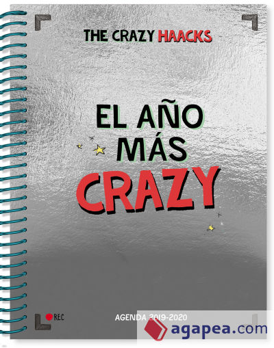 El año más crazy. Agenda curso 2019-2020 (Serie The Crazy Haacks)