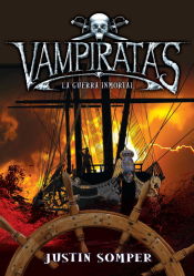 Portada de Guerra inmortal (Vampiratas 6)