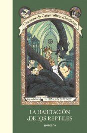 Portada de La habitación de los reptiles (Una serie de catastróficas desdichas 2)