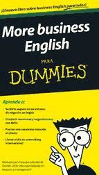 Portada de More business English para Dummies (Ebook)