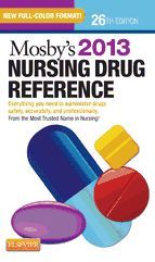 Portada de Mosby's 2013 Nursing Drug Reference - E-Book (Ebook)