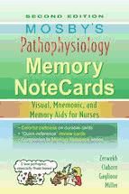 Portada de Mosby's Pathophysiology Memory NoteCards - E-Book (Ebook)