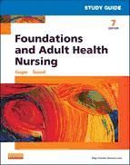 Portada de Study Guide for Foundations and Adult Health Nursing - E-Book (Ebook)