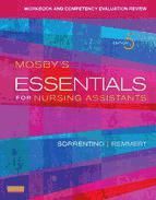 Portada de Workbook and Competency Evaluation Review for Mosby's Essentials for Nursing Assistants - E-Book (Ebook)