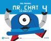 Mr. Chat The Robot Hat 4 years.