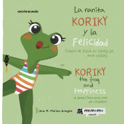 Portada de La ranita Koriky y la felicidad: cuento de YOGA en FAMILIA para NIÑOS (Edición en tapa blanda)