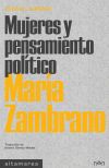 Mujeres y pensamiento pol&iacute;tico Mar&iacute;a Zambrano