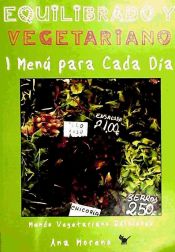 Portada de Equilibrado y vegetariano: un menú para cada día