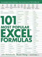 Portada de 101 Most Popular Excel Formulas
