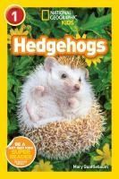 Portada de Hedgehogs (National Geographic Kids Readers, Level 1)