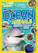 Portada de National Geographic Kids Ocean Animals Sticker Activity Book: Over 1,000 Stickers!