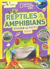 Portada de National Geographic Kids Reptiles and Amphibians Sticker Activity Book