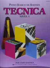 Portada de PIANO BASICO BASTIEN TECNICA 1