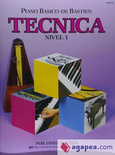 PIANO BASICO BASTIEN TECNICA 1