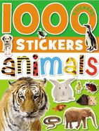 Portada de 1000 Stickers: Animals [With Sticker(s)]
