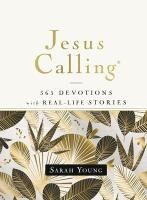 Portada de Jesus Calling, 365 Devotions with Real-Life Stories, Hardcover, with Full Scriptures