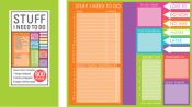 Portada de Book of Sticky Notes: Stuff I Need to Do - Brights