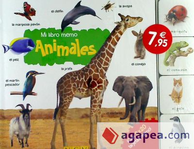 ANIMALES. MI LIBRO MEMO