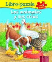 Portada de Los animales y sus crías. Libro puzzle