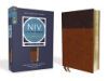 NIV Study Bible, Fully Revised Edition, Large Print, Leathersoft, Red Letter, Comfort Print [Brown]