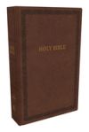 NKJV, Holy Bible, Soft Touch Edition, Imitation Leather, Brown, Comfort Print