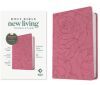 NLT Premium Value Compact Bible, Filament-Enabled Edition (Leatherlike, Pink Rose)