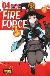 Portada de FIRE FORCE 04