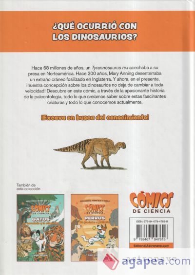 COMICS DE CIENCIA. DINOSAURIOS. F&Oacute;SILES Y PLUMAS