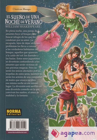 EL SUEÑO DE UNA NOCHE DE VERANO (CLÁSICOS MANGA)