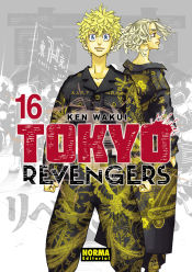 Portada de TOKYO REVENGERS 16. Incluye bolsa de tela