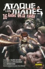 Portada de ATAQUE A LOS TITANES.16 ANTES DE LA CAIDA