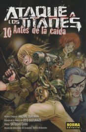 Portada de ATAQUE A LOS TITANES 10 ANTES DE LA CAIDA