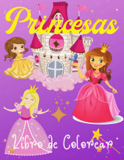 Portada de Princesas Libro de Colorear