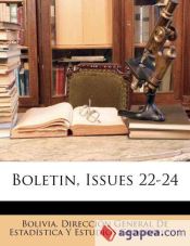 Portada de Boletin, Issues 22-24