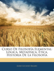 Portada de Curso De Filosofía Elemental