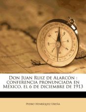 Portada de Don Juan Ruiz de Alarcón