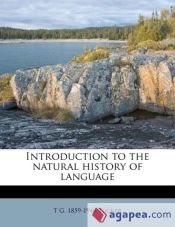 Portada de Introduction to the natural history of language