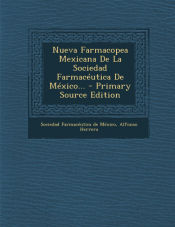 Portada de Nueva Farmacopea Mexicana De La Sociedad Farmacéutica De México
