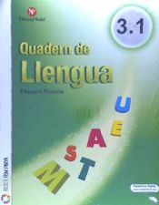 Portada de Quadern llengua 3r.primaria. Trimestral