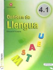 Portada de Quadern llengua 4t.primaria. Trimestral