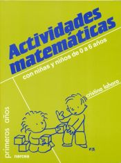 Portada de Actividades matemáticas con niños de 0-6 años (Ebook)