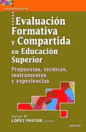 Portada de Evaluación formativa y compartida en Educación Superior (Ebook)