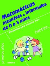 Portada de Matemáticas intuitivas e informales de 0 a 3 años (Ebook)