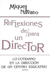 Portada de Reflexiones de/para un director (Ebook)