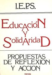 Portada de Educación y solidaridad: propostas de reflexión y acción