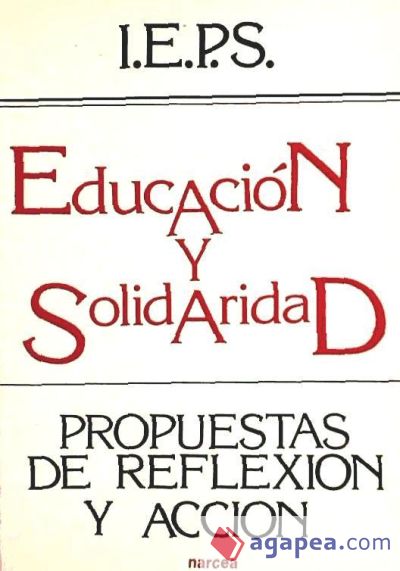 Educación y solidaridad: propostas de reflexión y acción