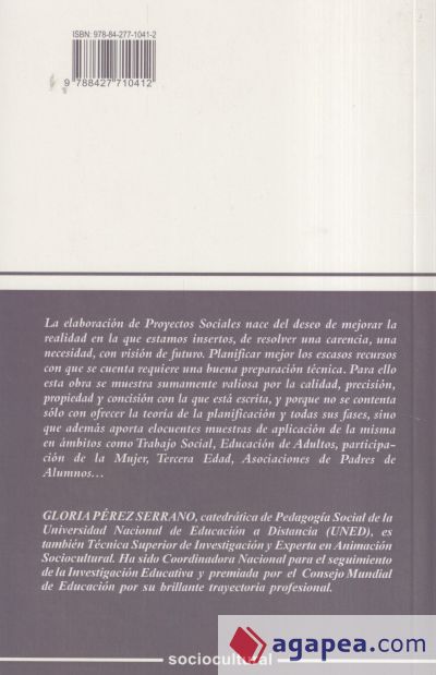 Elaboración de proyectos sociales